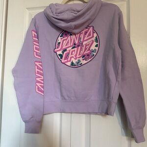 Santa Cruz Skateboards Lavender Hoodie